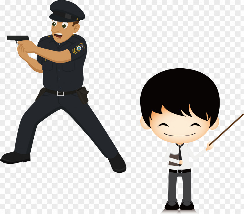 Alarm Police Cartoon Officer Clip Art PNG