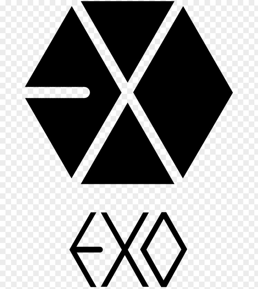 Design EXO K-pop Logo Korean Idol Overdose PNG