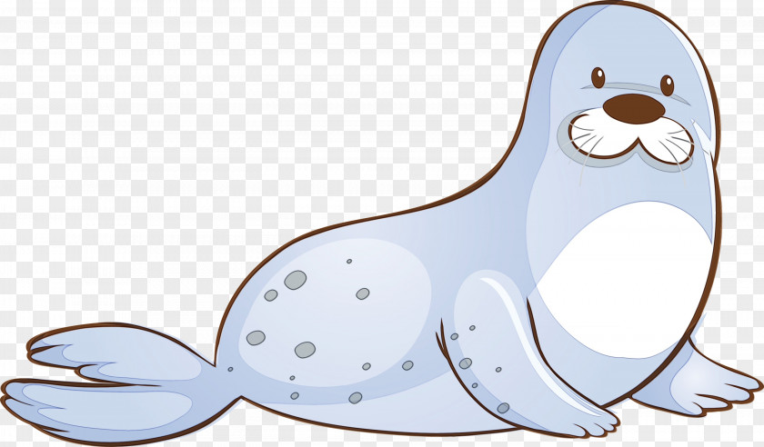 Earless Seal Animal Figure PNG