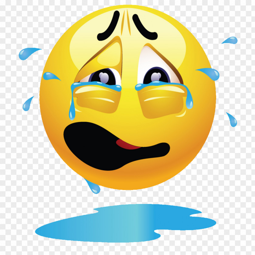 Emoji Emoticon Clip Art Smiley Crying PNG