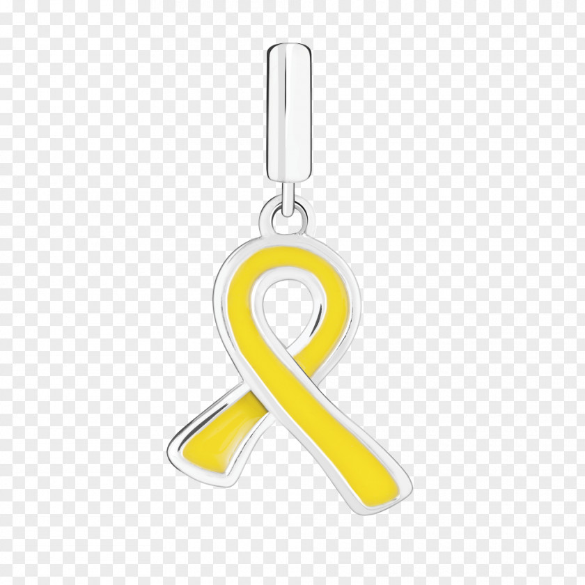 GOLDEN RİBBON Yellow Ribbon Sterling Silver Clothing Accessories PNG