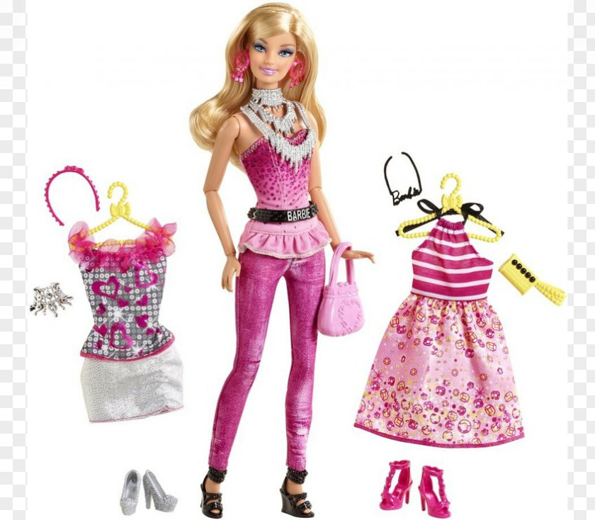 Barbie Teresa Doll Fashion Toy PNG