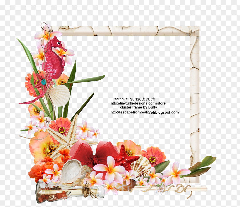 Beach Sunset Floral Design Cut Flowers Flower Bouquet Artificial PNG