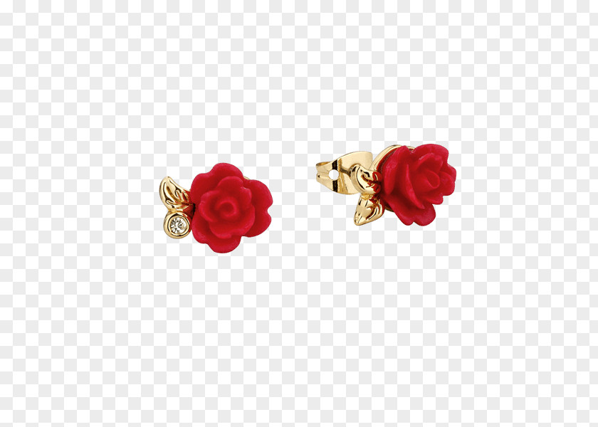 Beauty And The Beast Earring Rose Jewellery Walt Disney Company Fashion PNG
