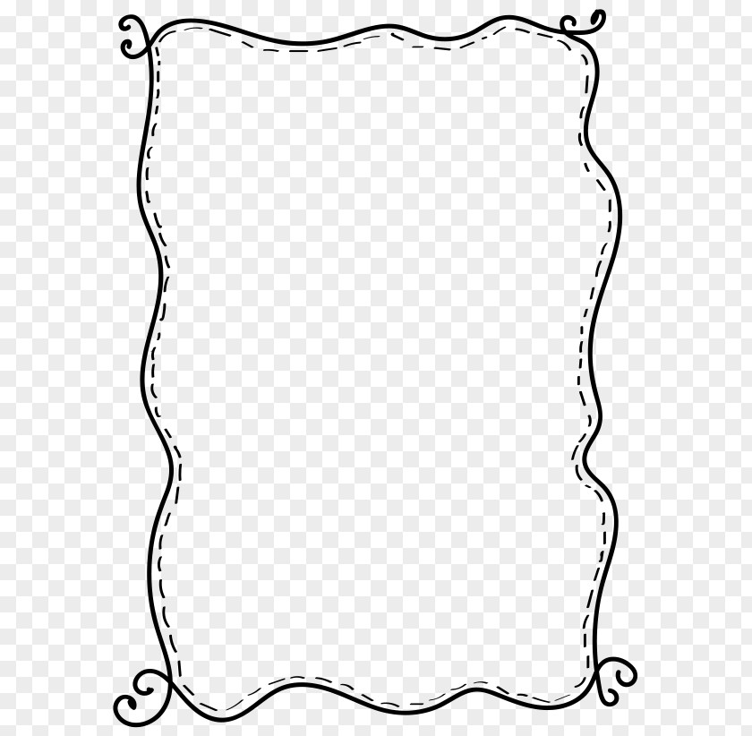 Bordure White Line Point Clip Art PNG