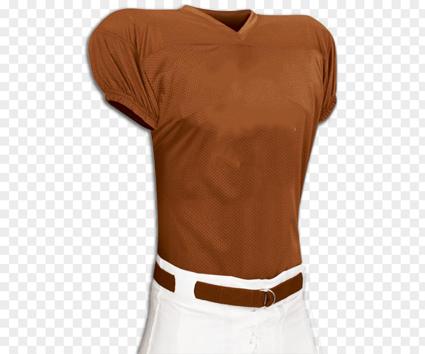 Flame Football Pictures Daquan T-shirt Sleeve Sportswear Shoulder Brown PNG