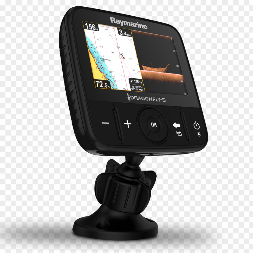 Mountain Stream Chartplotter Fish Finders Raymarine Plc Transducer Chirp PNG