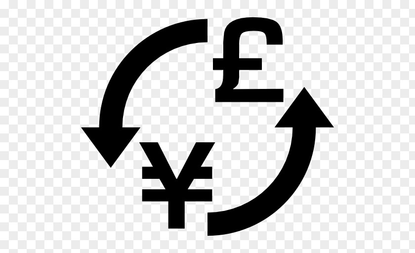 Symbol Pound Sign Exchange Rate Sterling Japanese Yen Foreign Market PNG
