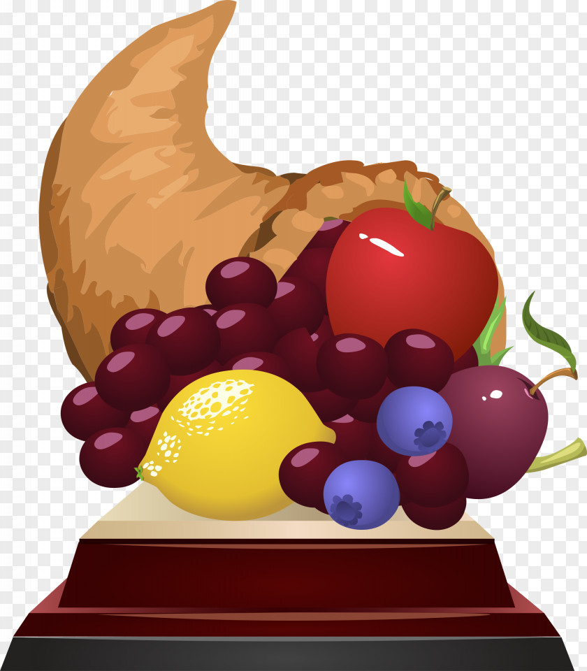 Thanksgiving Cornucopia Clip Art PNG