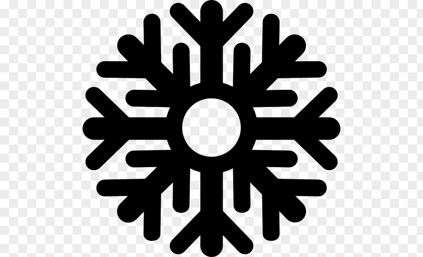 Snowflake Logo Ice Crystals PNG