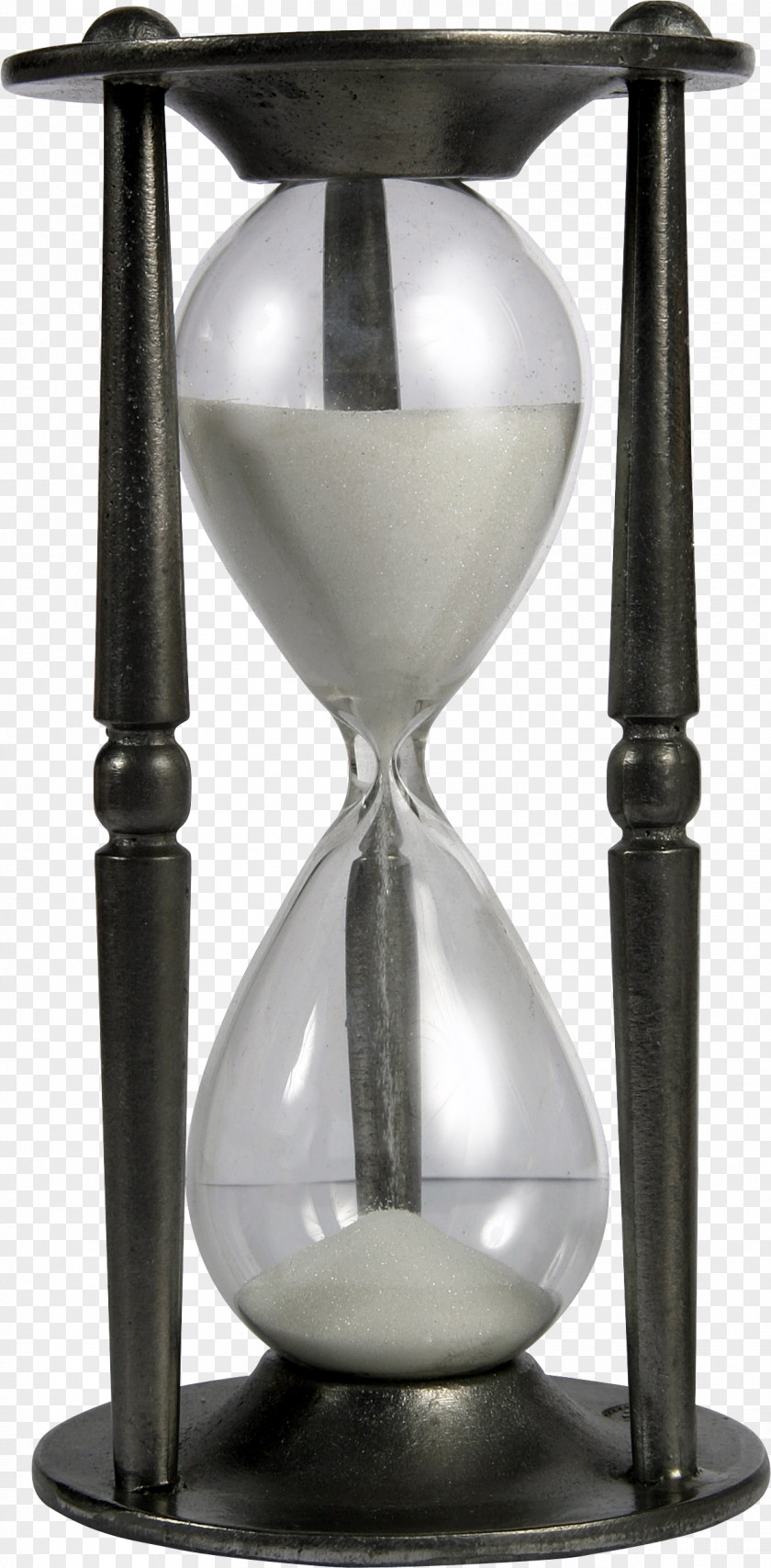 White Hourglass Clock Transparency And Translucency Clip Art PNG