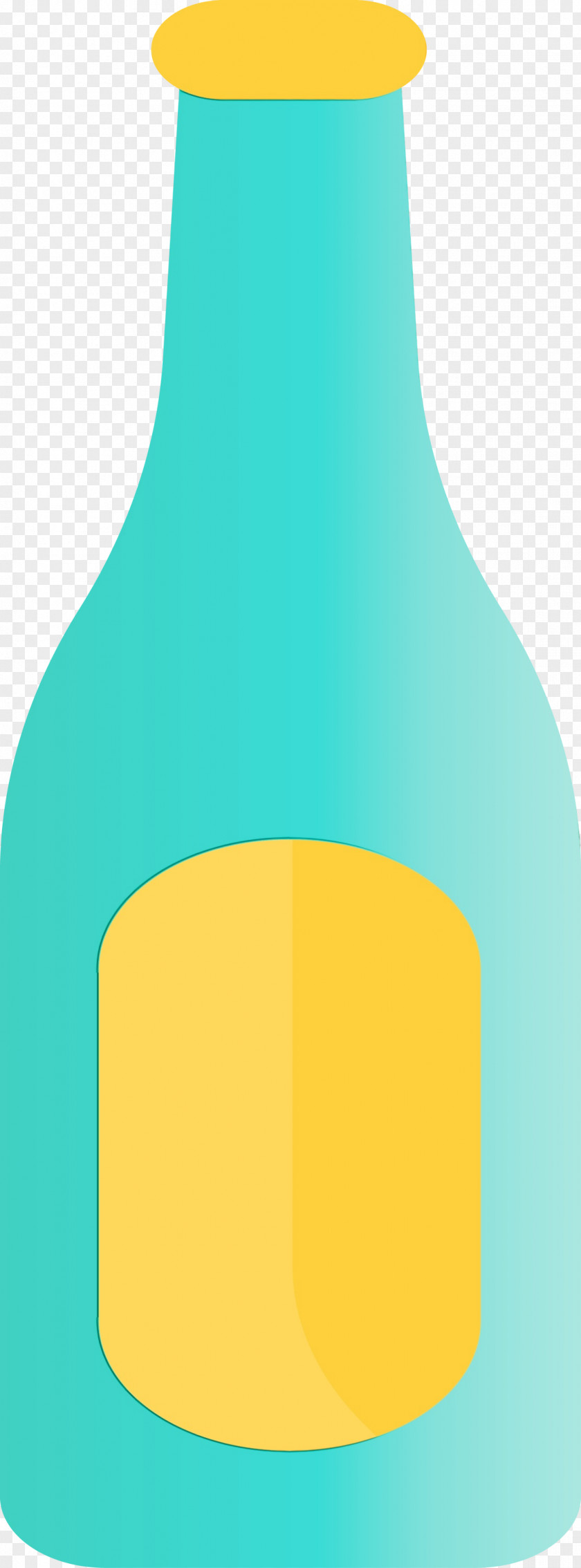 Bottle Angle Line Yellow Font PNG