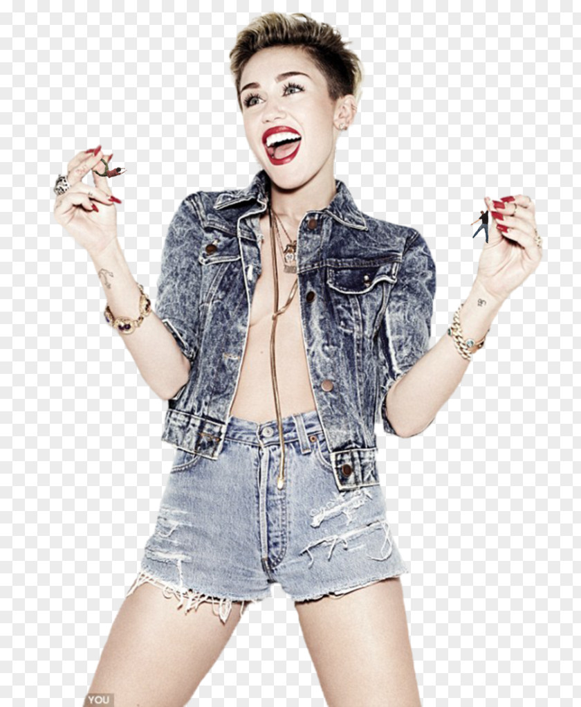 Miley Cyrus Her Magazine Bangerz PNG