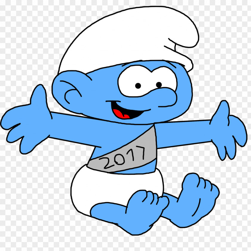 Smurfs Baby Smurf Brainy Smurfette The Art PNG