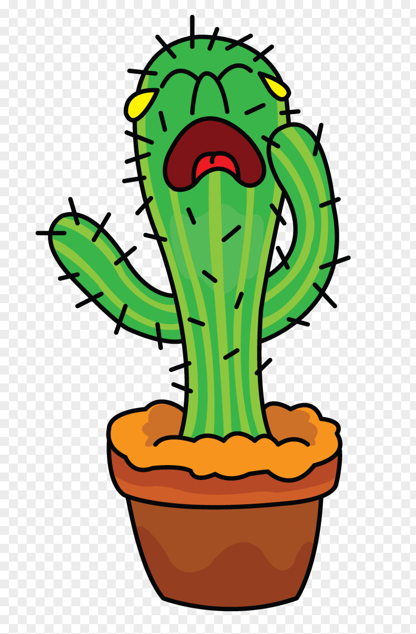 Cactus Drawing Clip Art Image Vector Graphics PNG