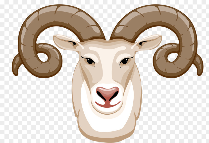 Corner Goat Sheep Christmas Clip Art PNG