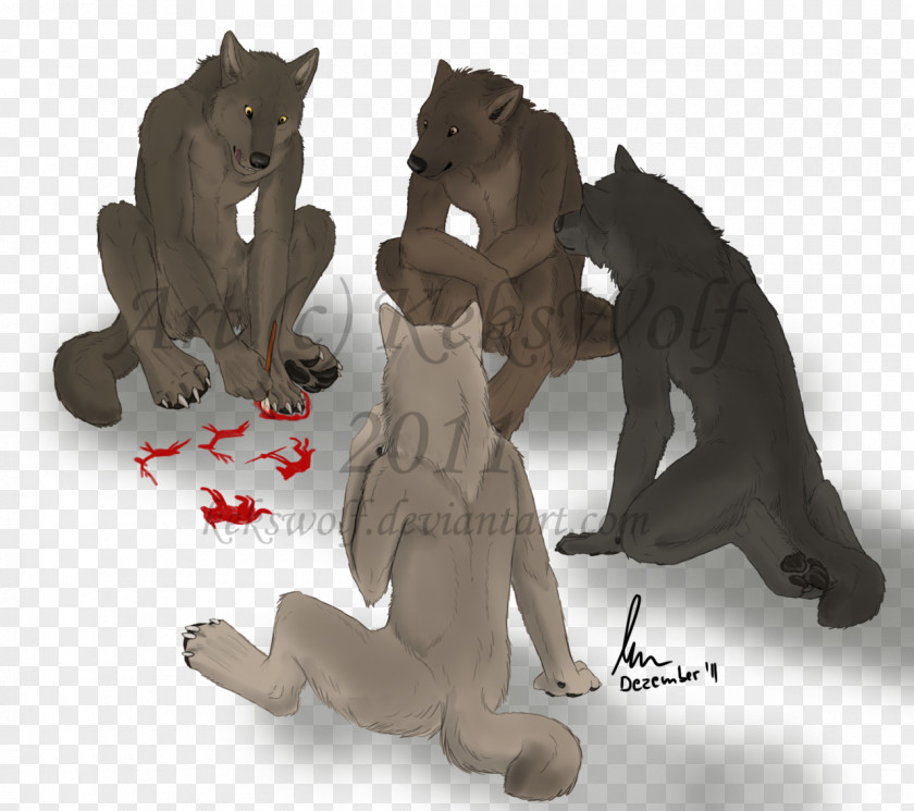 Werewolf Artist Drawing Gray Wolf PNG