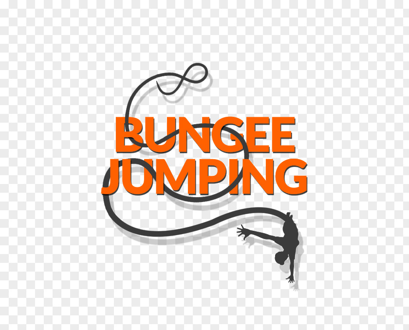 Bungee Jumping Krakow Logo Brand Orange PNG