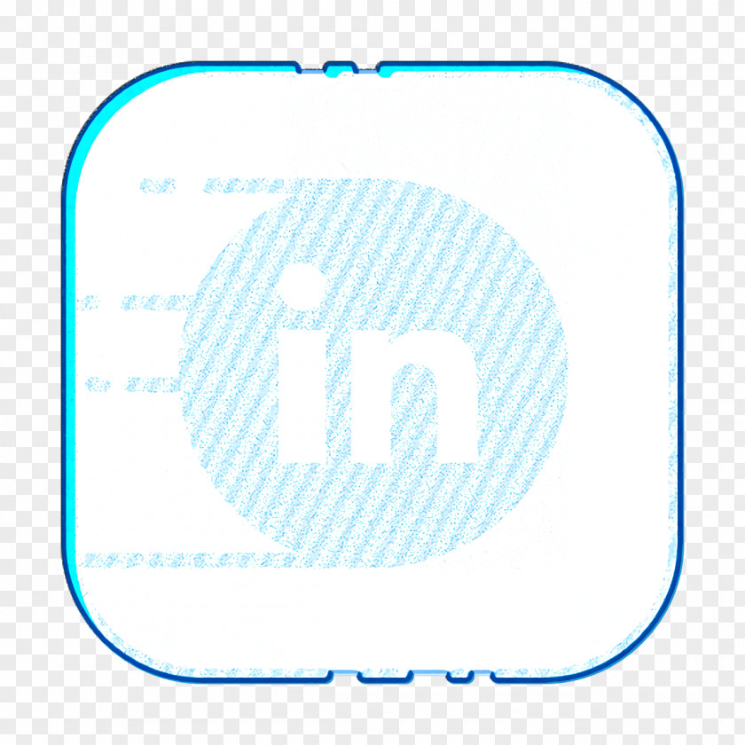 Electric Blue Meter Social Media Icon PNG