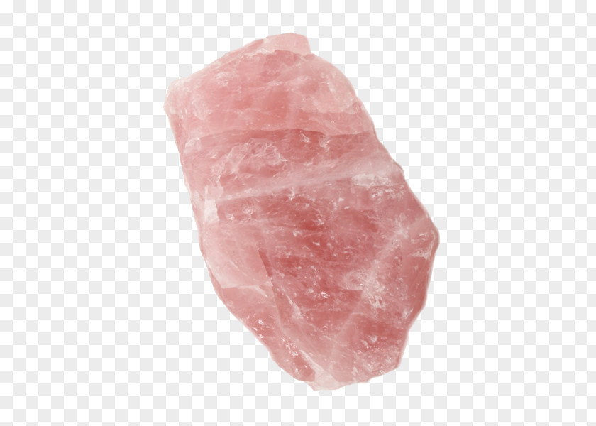 Rock Rose Quartz Crystal PNG