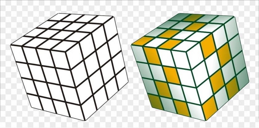 Three-dimensional Cube Brain Games Rubiks Revenge PNG