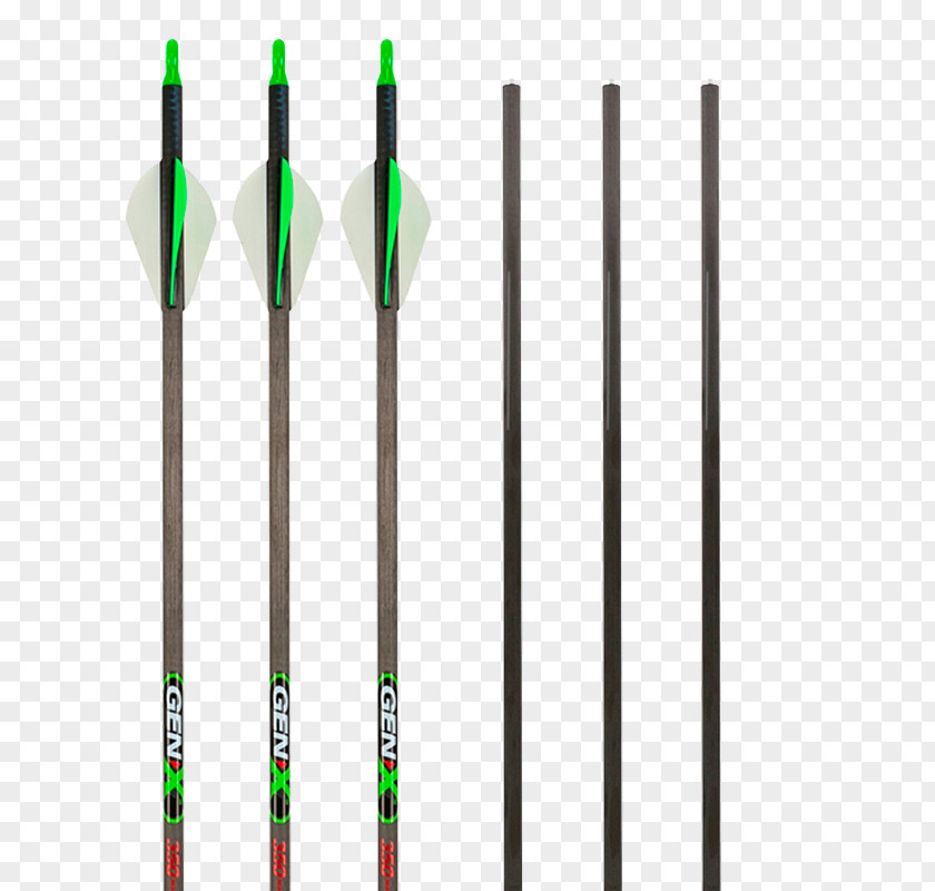 Arrow Pack Ski Poles Ranged Weapon Line PNG