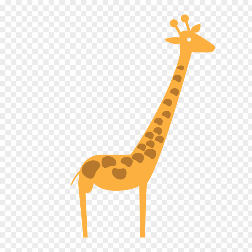 Giraffe Cartoon Clip Art PNG