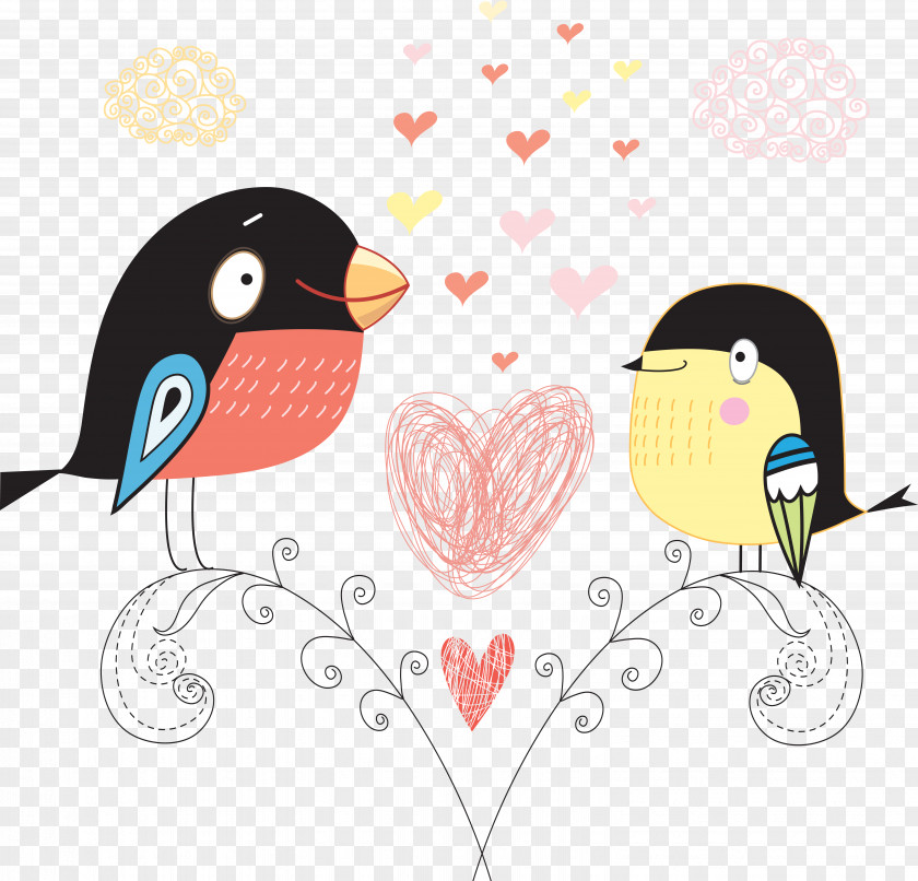 Love Bird Clip Art PNG