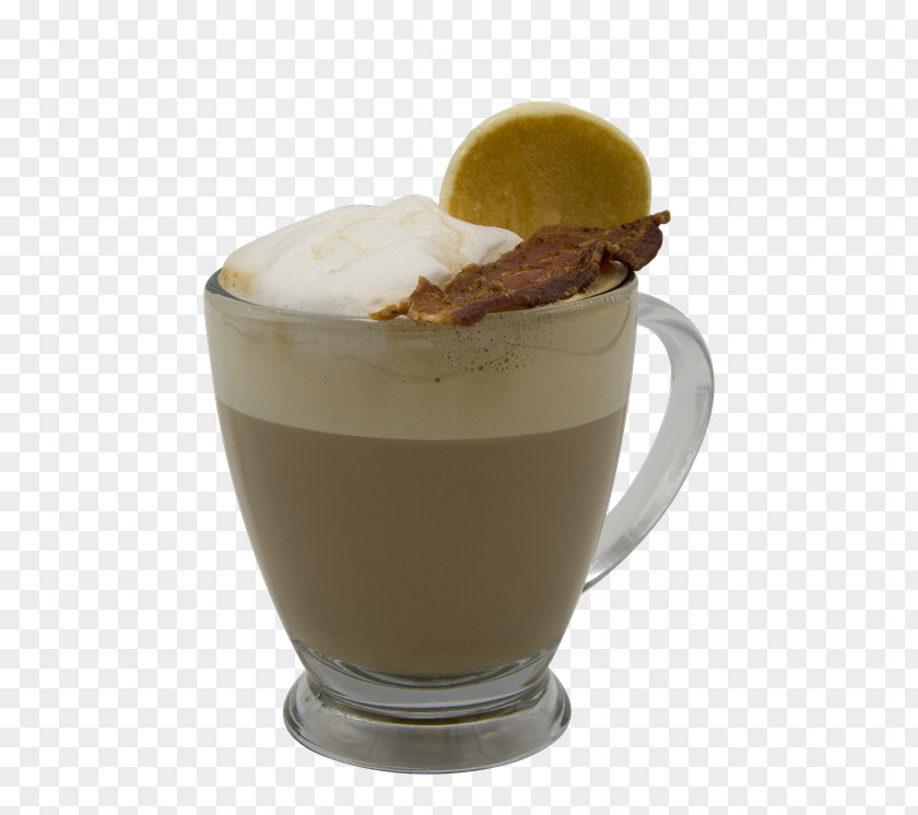 Milk Pancake Latte Affogato Cup PNG