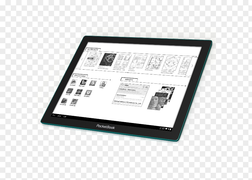 Pocketbook Comparison Of E-readers Display Device PocketBook International E Ink PNG