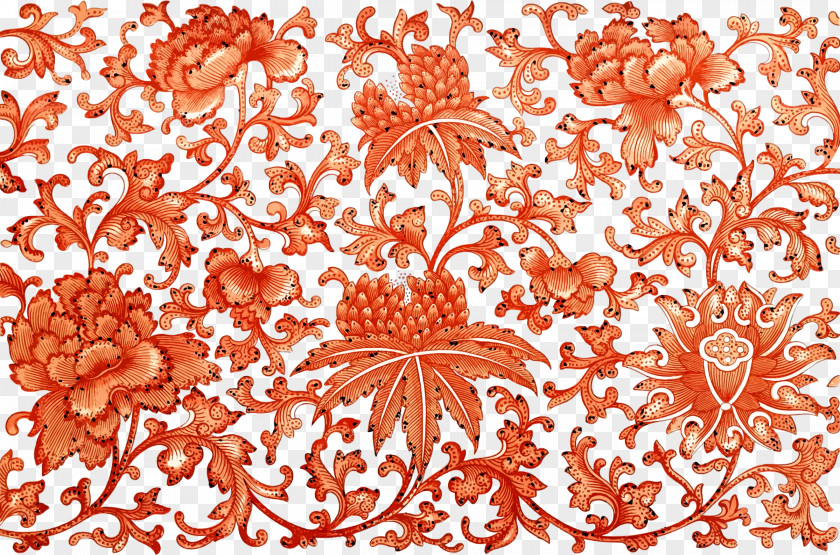 Rug Examples Of Chinese Ornament Motif Pattern PNG