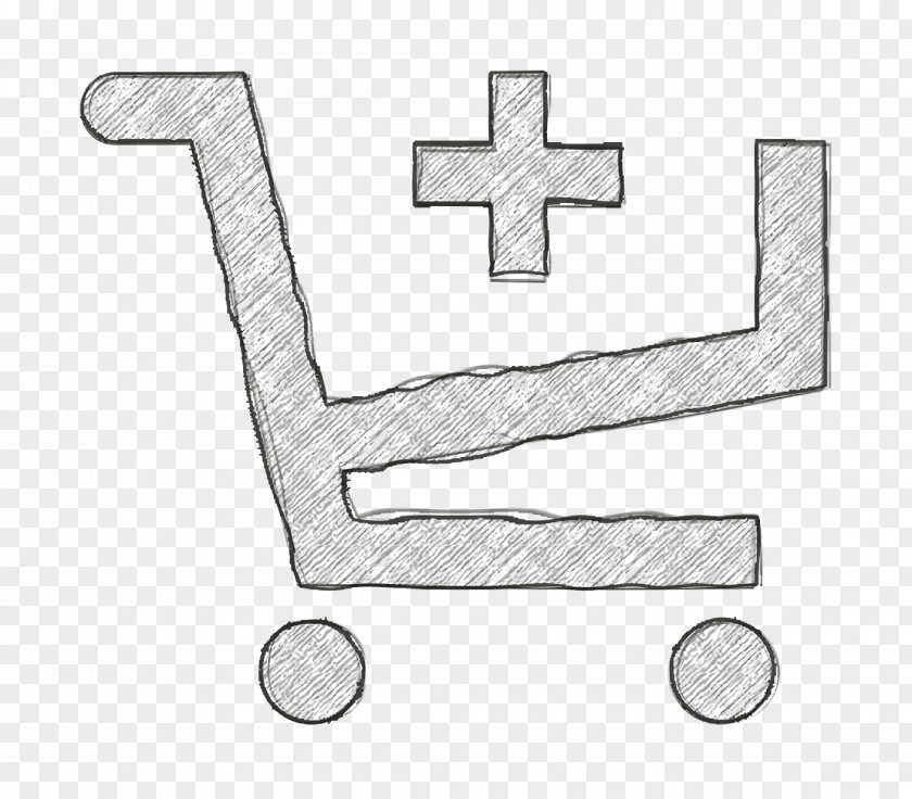 Symbol Cross Add Icon Cart Ecommerce PNG