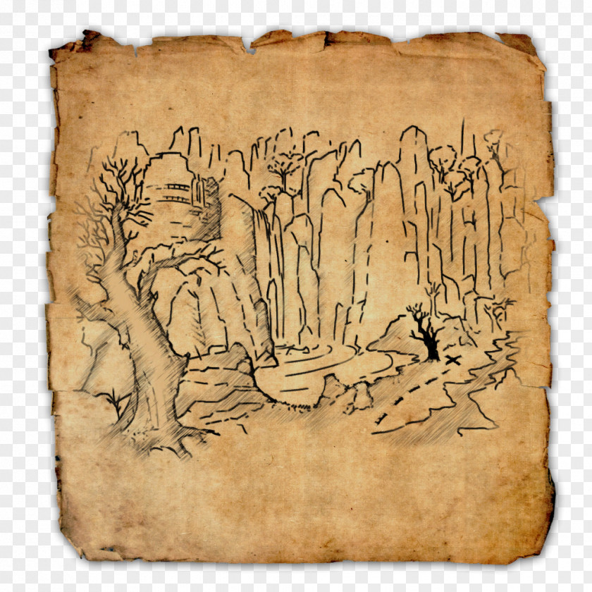Treasure Your Time Map The Elder Scrolls Online II: Daggerfall PNG
