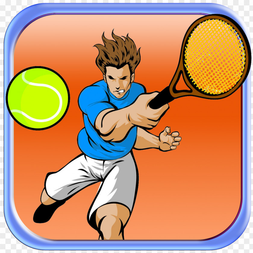 Cartoon Tennis Racket Rakieta Tenisowa Human Behavior Clip Art PNG