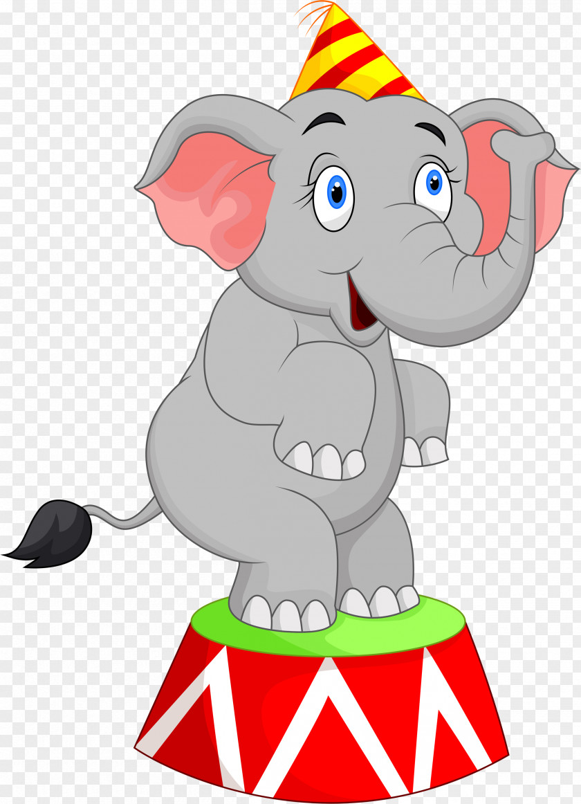 Circus Elephant Clip Art PNG