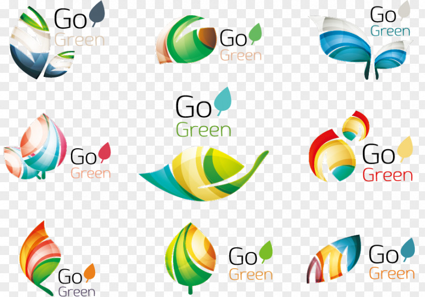 Creative Geometric LOGO Trademark Daquan PNG