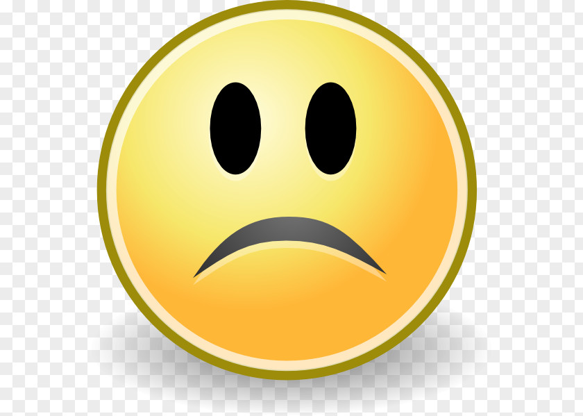 Sad Sadness Smiley Face Clip Art PNG