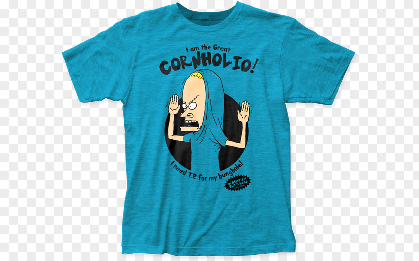 T-shirt Beavis Butt-head The Great Cornholio PNG