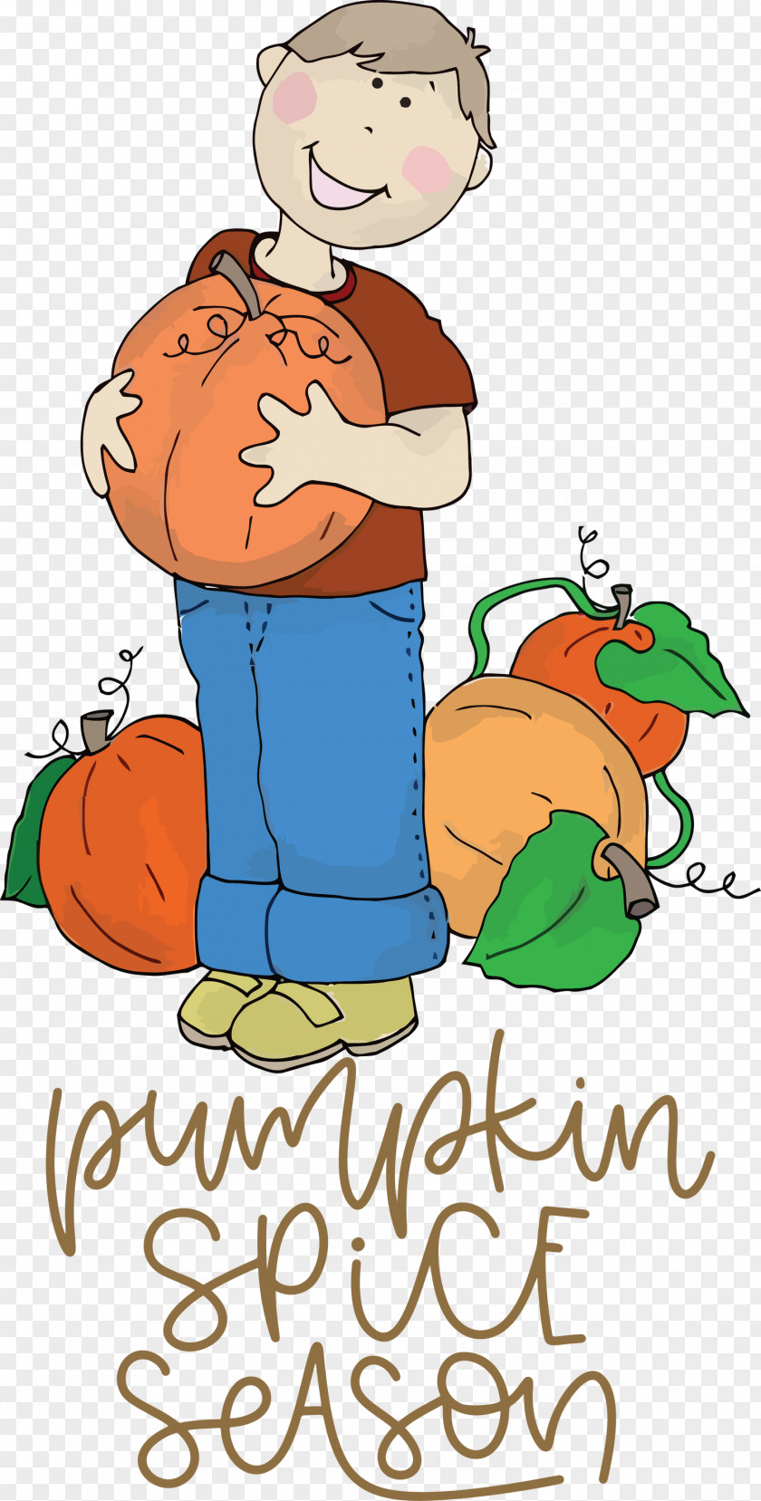 Autumn Pumpkin Spice Season Pumpkin PNG