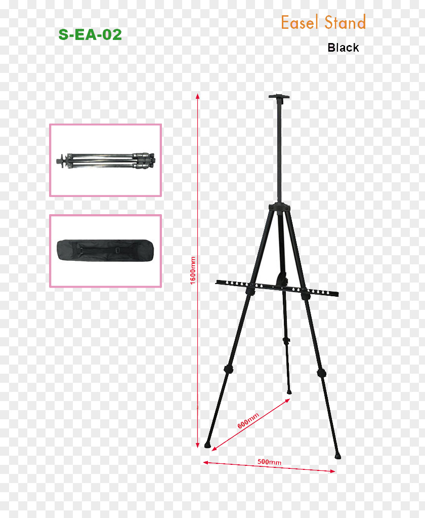 Canvas Stand Easel Poster Painter Exhibition Text PNG