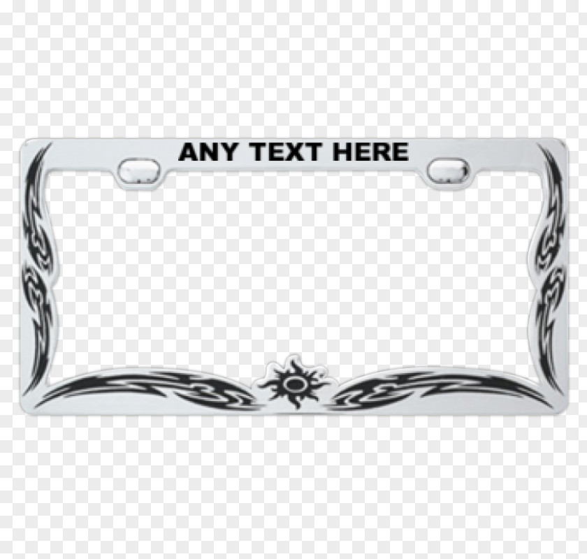 Car Vehicle License Plates Driving Chrome Plating PNG
