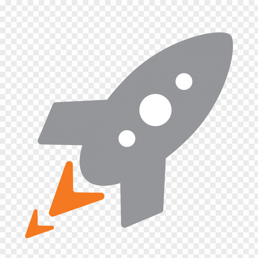 Cloud Rocket Computing Implementation Symbol PNG
