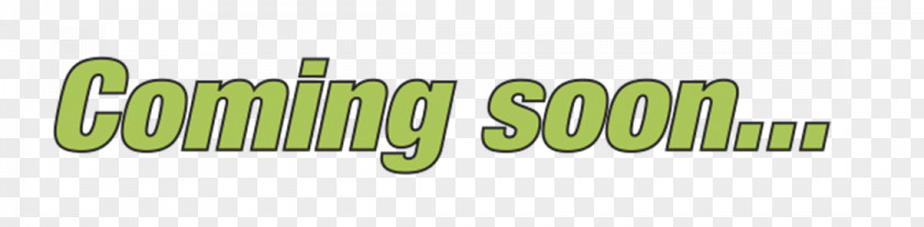 Coming Soon Green Logo Brand PNG