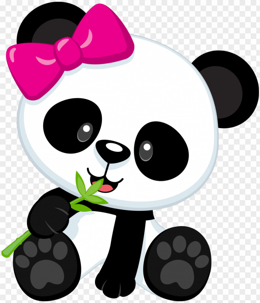 Cute Panda Giant Bear Baby Pandas Clip Art PNG