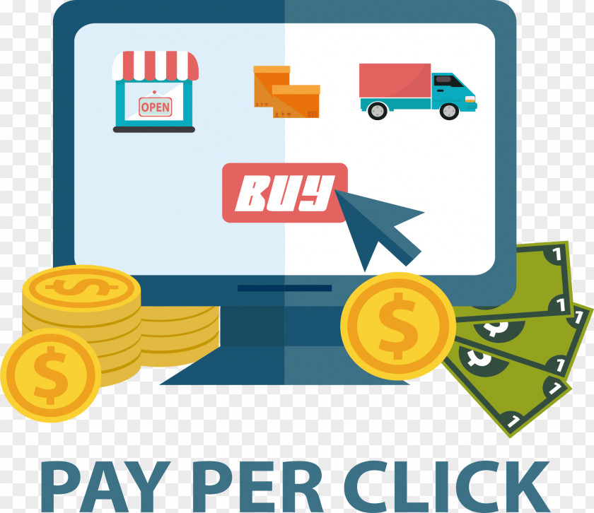 Internet Marketing Pay-per-click Online Advertising PNG
