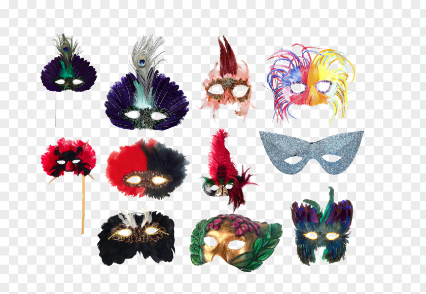 Mask Carnivalesque Clothing Accessories Feather PNG