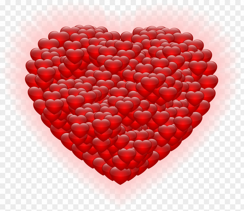 Shining Heart PNG Clipart Valentine's Day Clip Art PNG