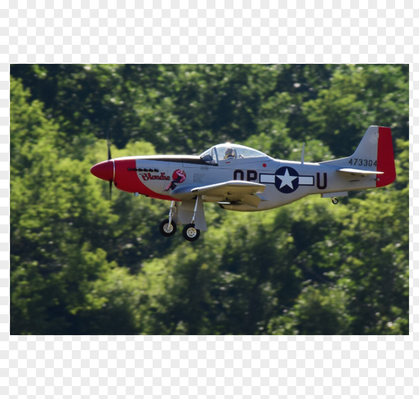 Airplane North American P-51 Mustang Aircraft Car Radio Control PNG