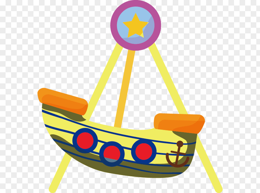 Boat Vector Material PNG