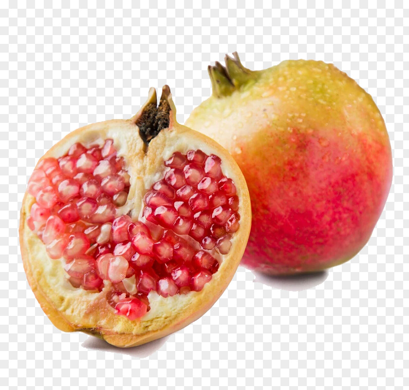 Fresh Pomegranate Food Fruit Huili County PNG